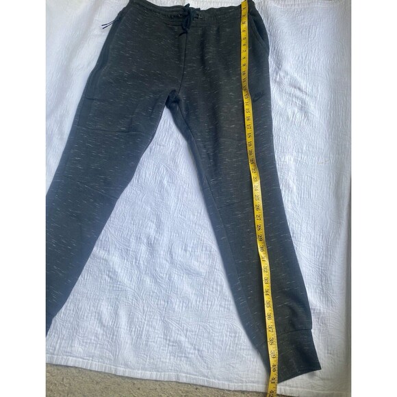 Nike Sweatpants Mens Size L Black Spec Tech Fleece Joggers Athleisure Slim Fit - Picture 9 of 16